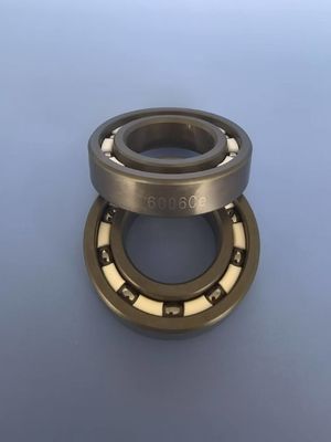 6006ce Pressureless sintered Silicon Carbide Bearings Ideal For acid/alkali pumps handling corrosive media