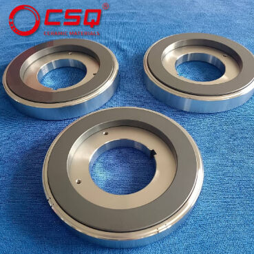 Customized Size SiC Thrust Disc with Corrosion Resistance and Thermal Conductivity for Canned Motor Pumps