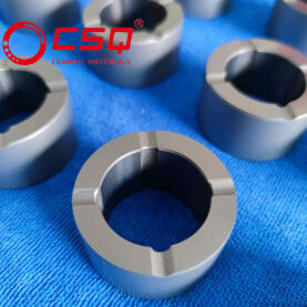 Customized Pressureless Sintered Silicon Carbide Sliding Bearing With 2800 HV5 Hardness And Corrosion Resistance